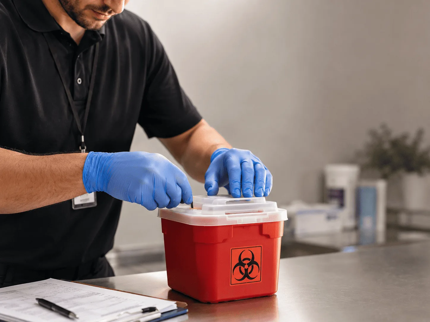 Why choose Sharps Waste Disposal in Allouez, MI